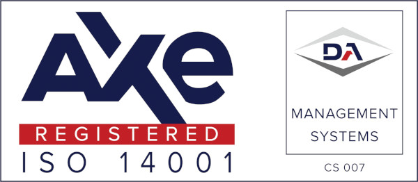 ISO 14001 certificate